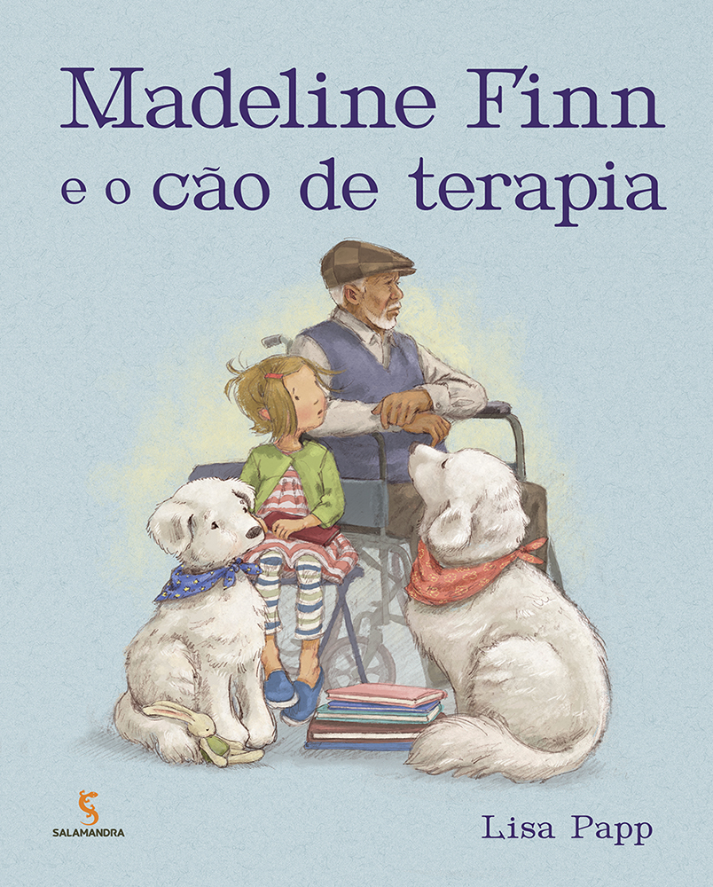 Madeline Finn e o cão de terapia